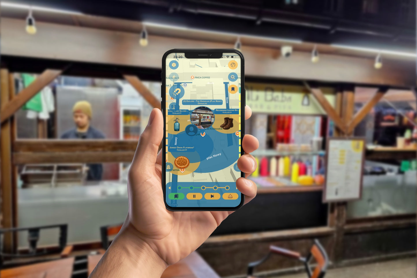 Krakow Jewish Metamorphosis Tour Smartphone App Walking Tour