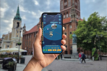 Torun of young Copernicus, a 15th-Century Chronicle Smartphone App Walking Tour