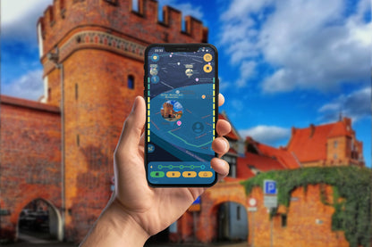 Torun of young Copernicus, a 15th-Century Chronicle Smartphone App Walking Tour