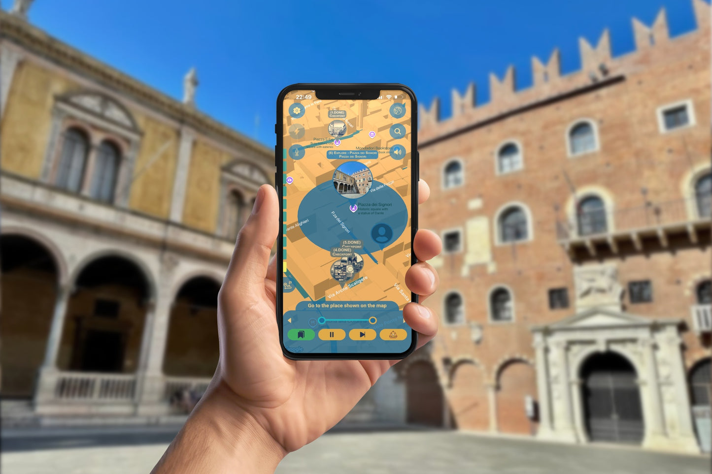 Romeo and Juliet Verona Tour Smartphone App Walking Tour
