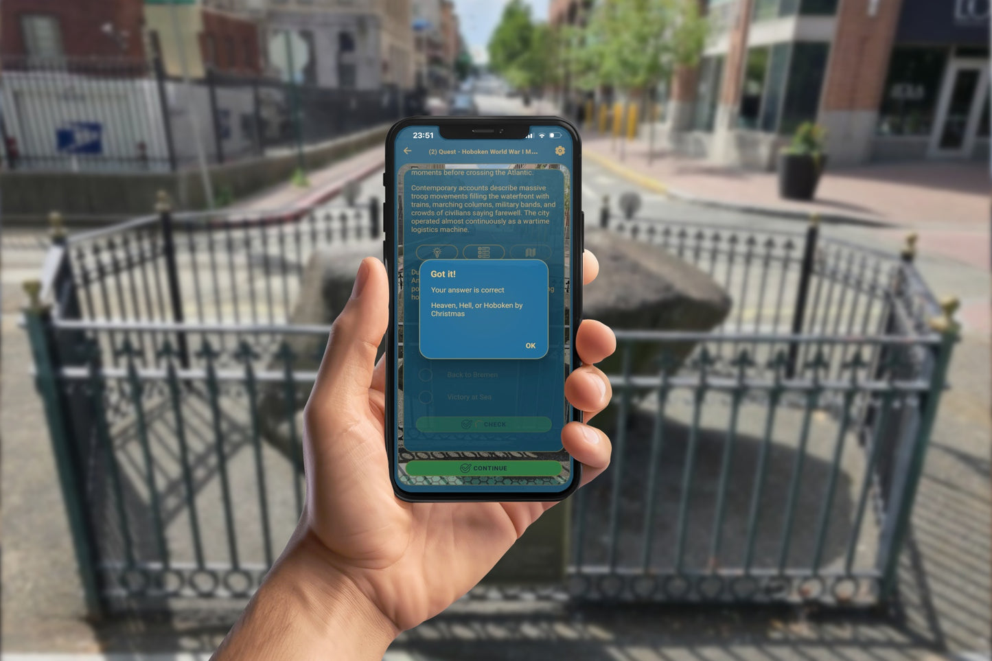 German-American Hoboken: A New Jersey Historical Walk Smartphone App Walking Tour