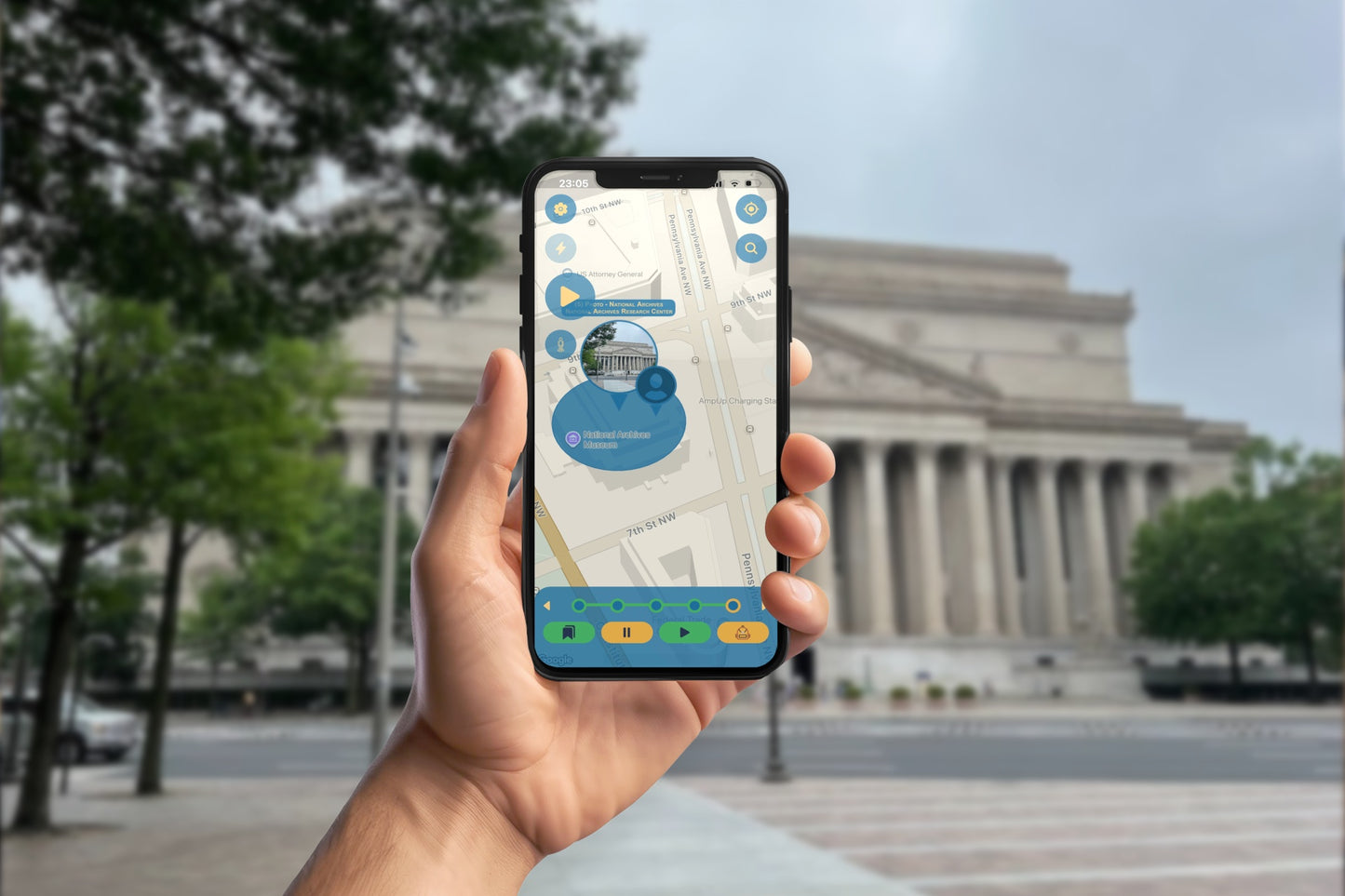 Washington DC: Power & Institutions Tour Smartphone App Walking Tour
