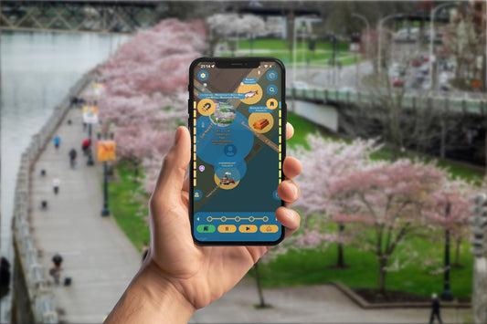 Portland: River Trade, Lumber and Vice Tour Smartphone App Walking Tour