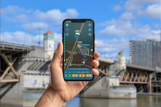 Portland: River Trade, Lumber and Vice Tour Smartphone App Walking Tour
