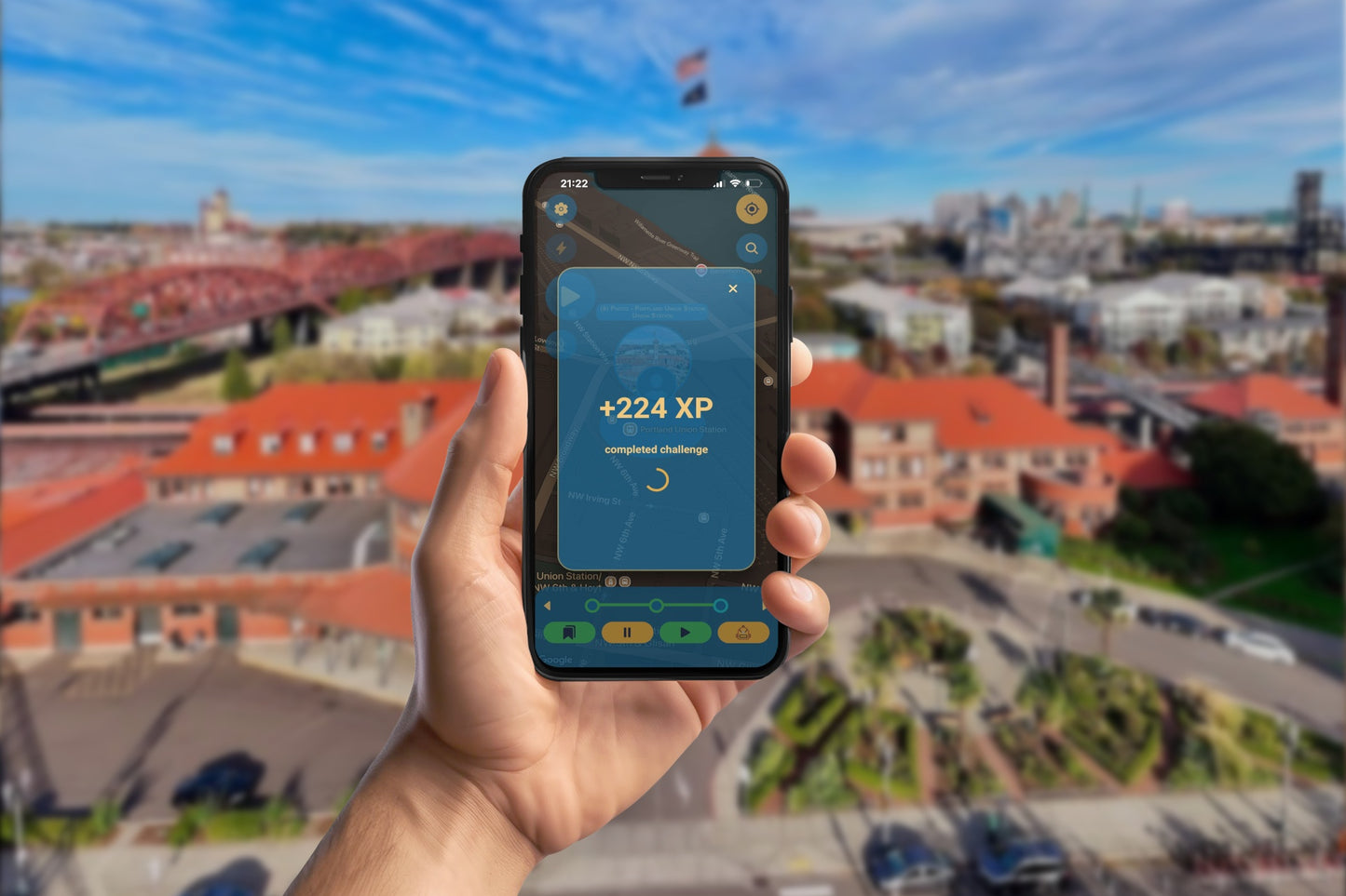 Portland: River Trade, Lumber and Vice Tour Smartphone App Walking Tour