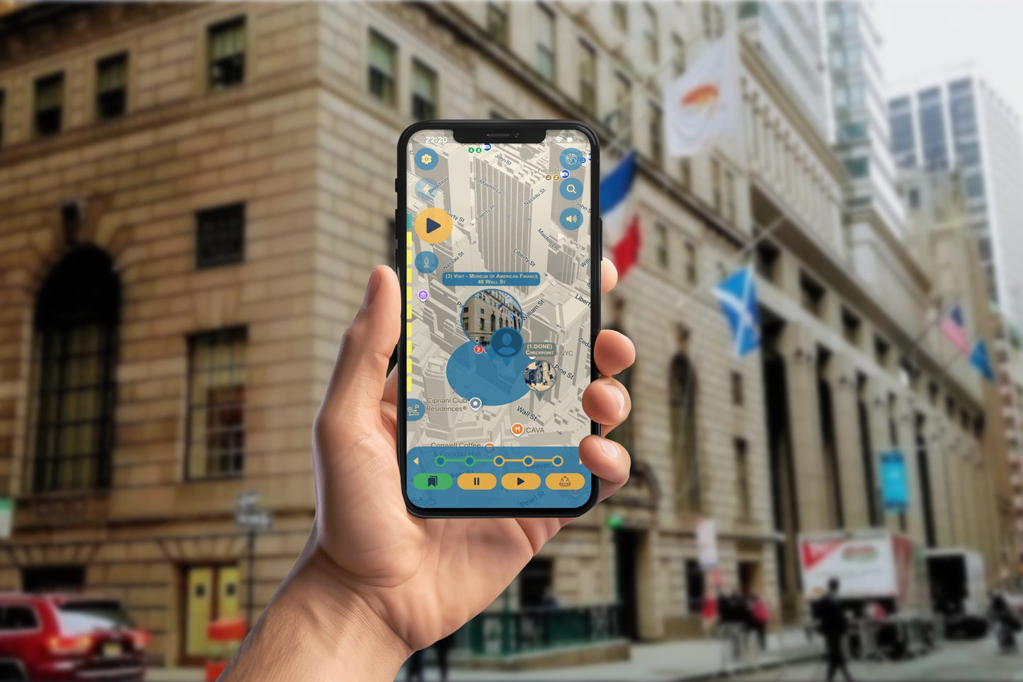The History of Wall Street & the NYSE — New York Tour Smartphone App Walking Tour