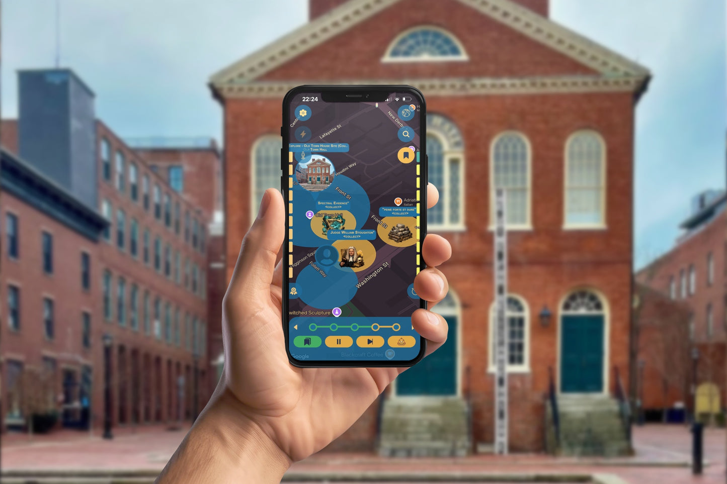 Witches of Salem: Historical Trials & Memory Walk Smartphone App Walking Tour