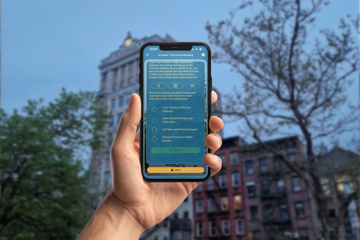 Jewish New York: Life on the Lower East Side Smartphone App Walking Tour