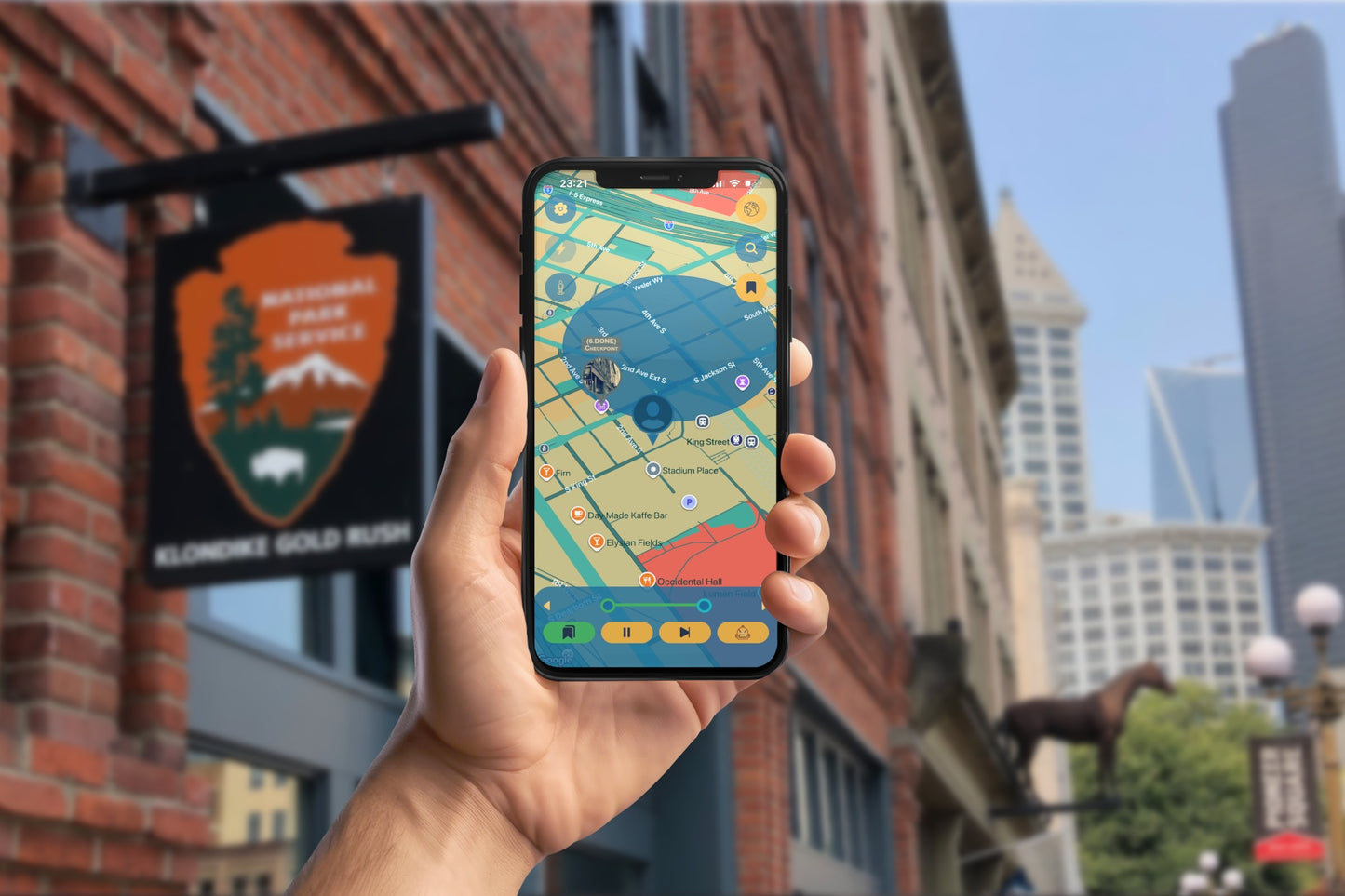 Seattle and the Klondike Gold Rush Smartphone App Walking Tour