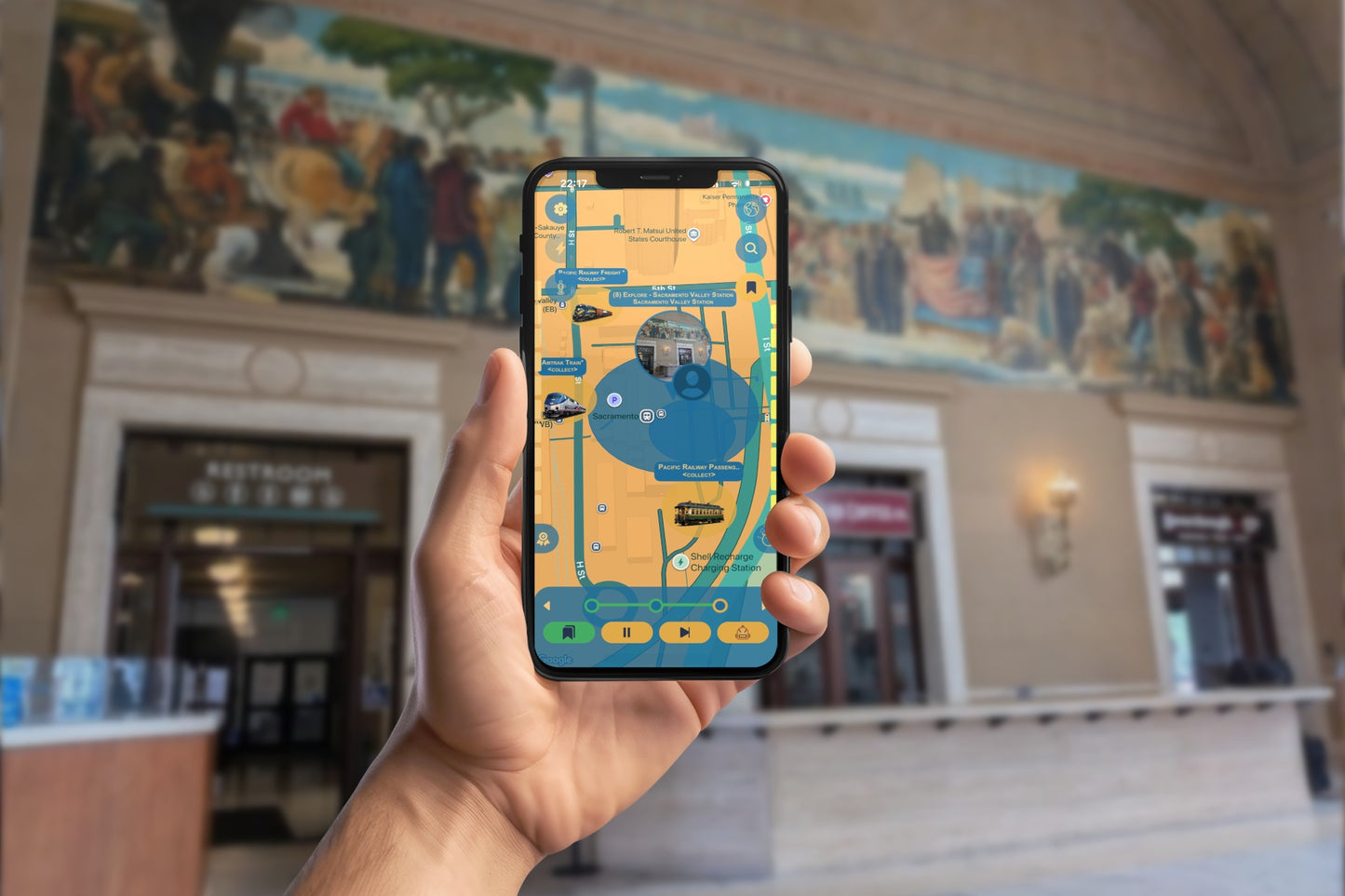 Sacramento: Building the Transcontinental Railroad Tour Smartphone App Walking Tour