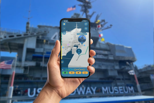 San Diego: Pacific Naval Power Tour Smartphone App Walking Tour