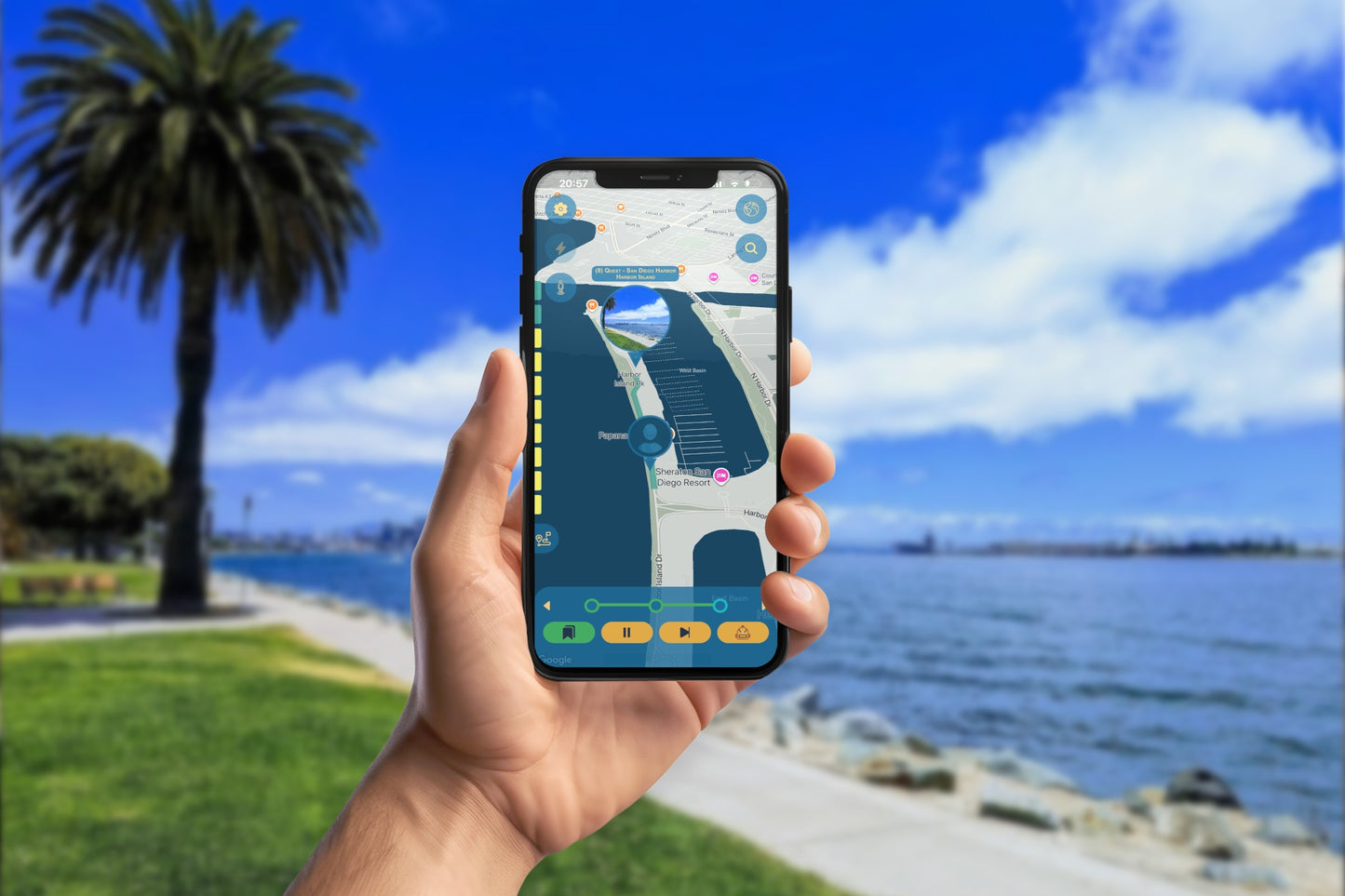 San Diego: Pacific Naval Power Tour Smartphone App Walking Tour