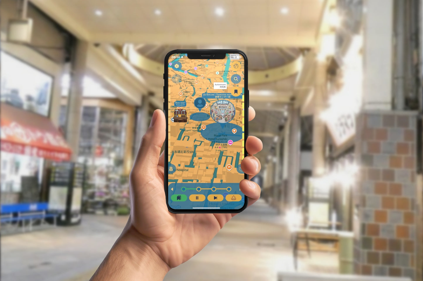 Edo Kurashiki - Religion, Trade, and History Tour Smartphone App Walking Tour