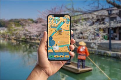 Edo Kurashiki - Religion, Trade, and History Tour Smartphone App Walking Tour